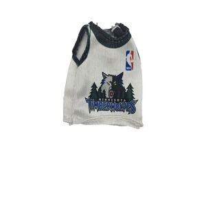 Mini Kevin‎ Garnett #21 Minnesota Timberwolves NBA Jersey for Action Figure 4"